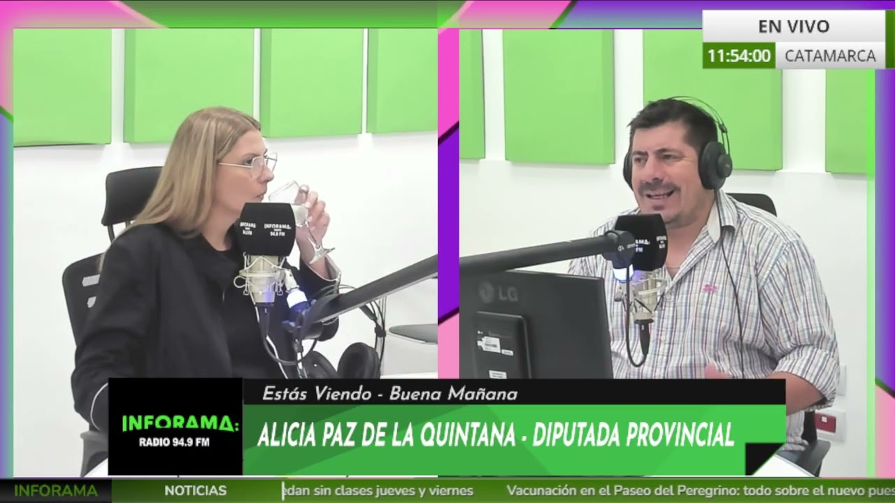 🎙️ ALICIA PAZ DE LA QUINTANA - DIPUTADA PROVINCIAL | BUENA MAÑANA
