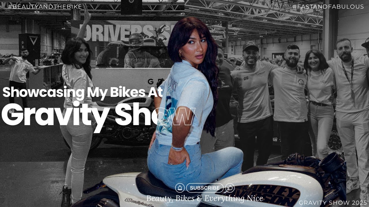 BIKES AT A CAR SHOW? Showcasing My Harley At GRAVITY UK!