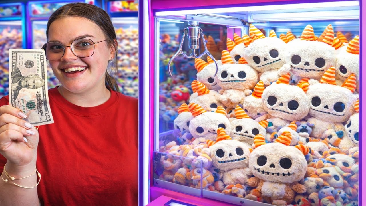 Мы потратили 50 долларов, пытаясь выиграть Labubu!