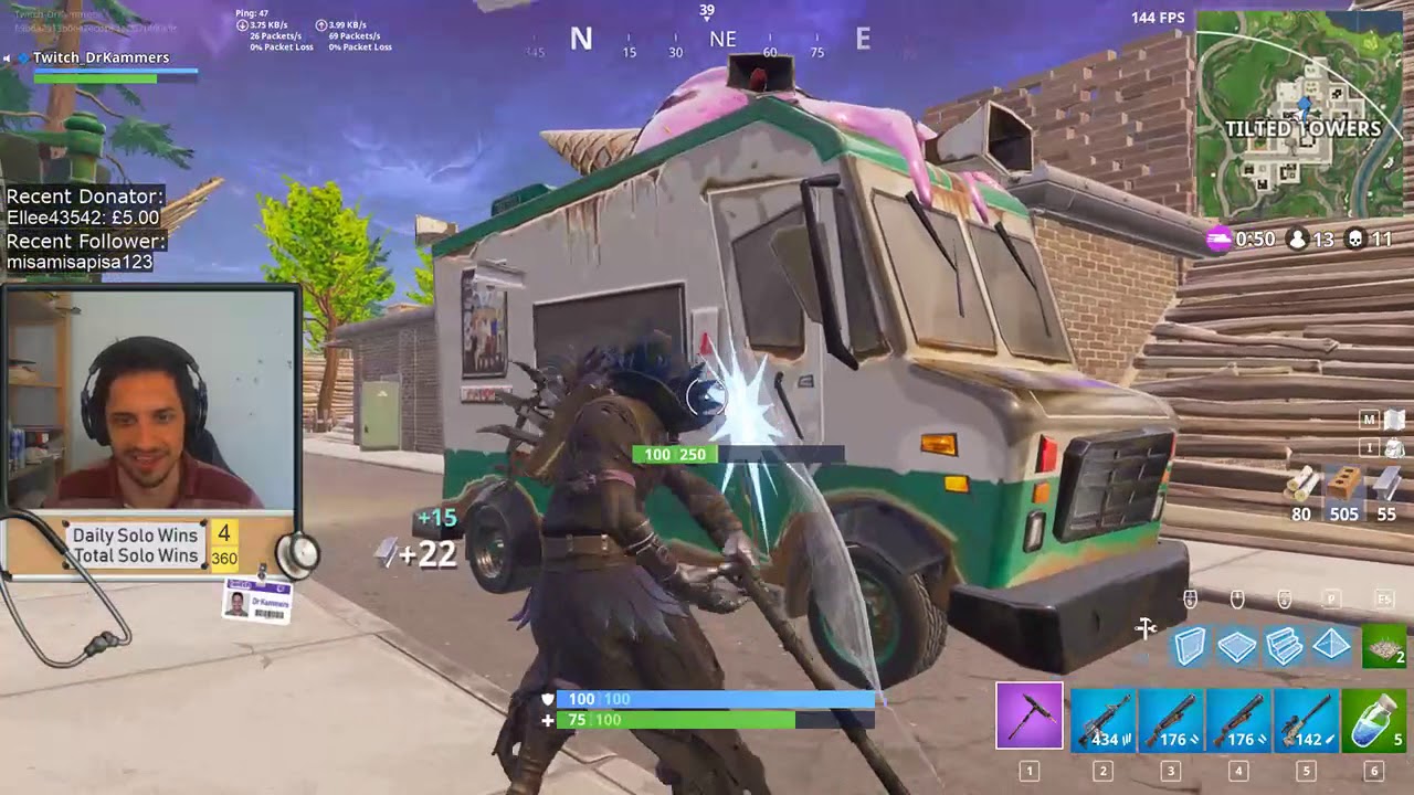 New Personal Solo Kills Record || 17 Bomb out of Tilted Towers!