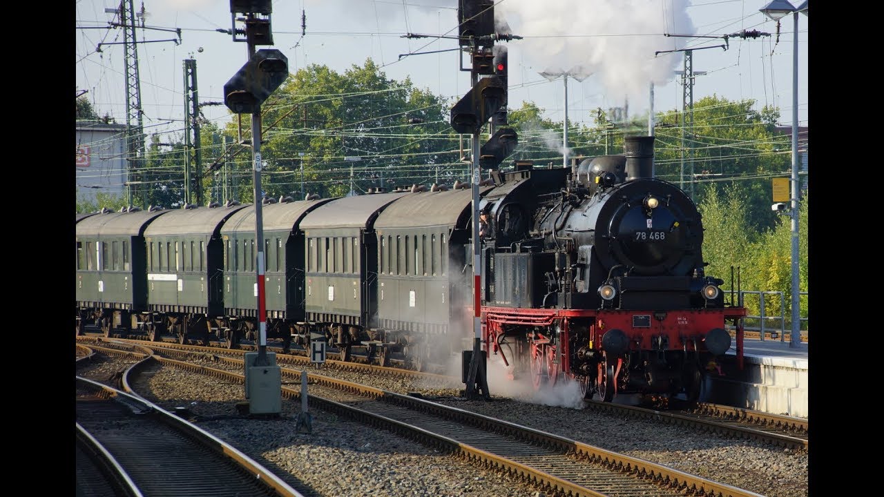 Osnabrück unter Dampf 2017, mit BR 78 468 Münster - Osnabrück