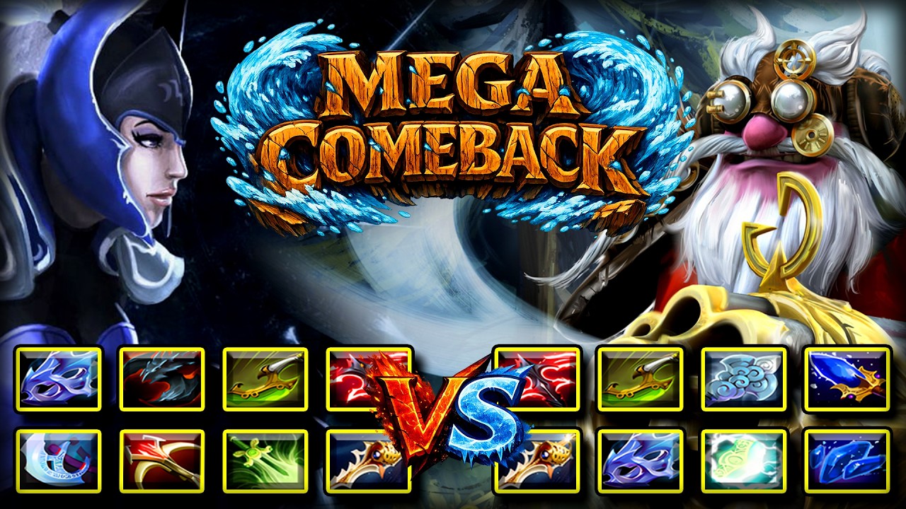 EPIC Megacreep Comeback? between Unreal Glaive Damage Dealt LUNA Vs. just Stand & Shot SNIPER DotA 2
