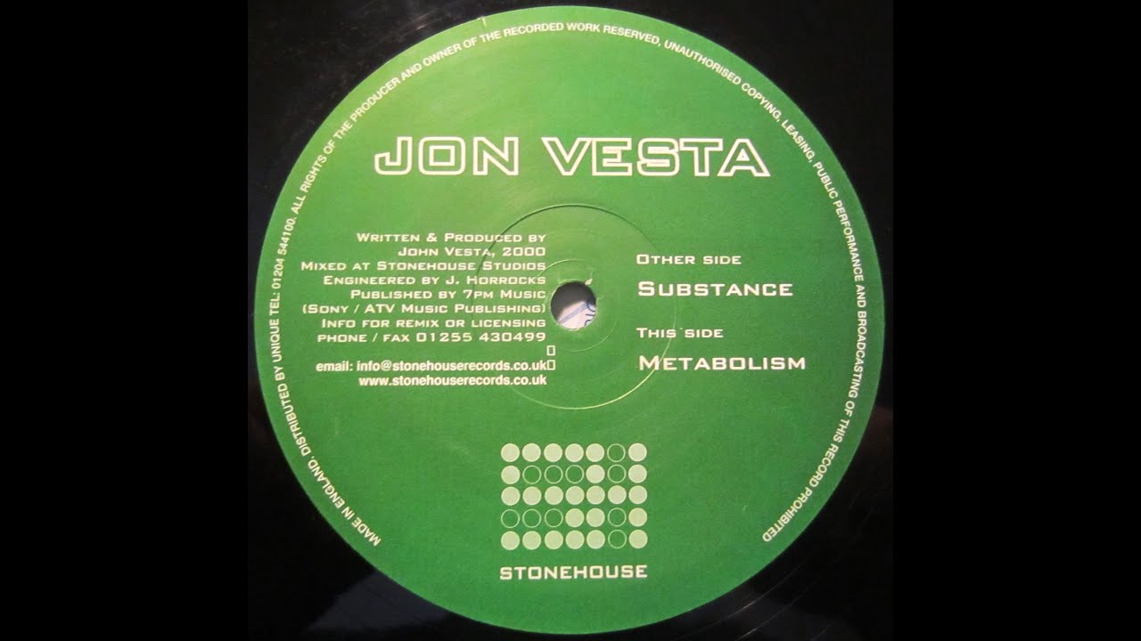 Jon Vesta - Substance - 2000