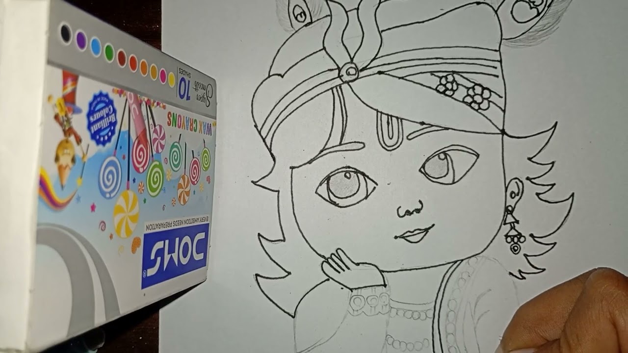 This is the drawing of krishna . See you sobe