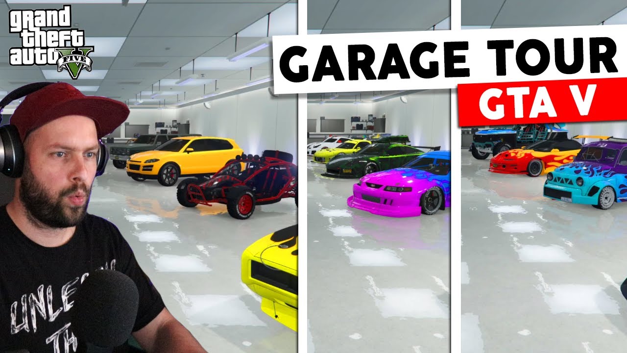 XXL GARAGE/HANGAR TOUR! - GTA V