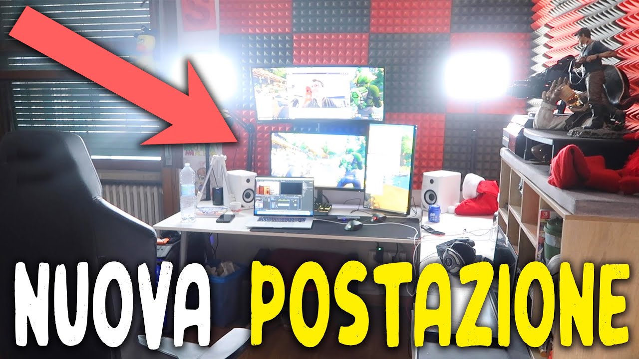 LA POSTAZIONE DEFINITIVA DI ST3PNY !! FINALMENTE È ARRIVATO IL VIDEO !!