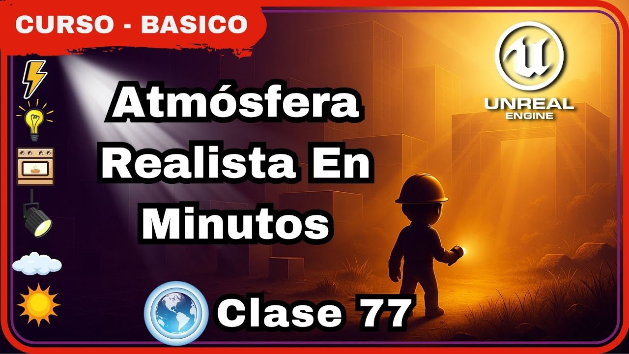 Clase 77 | Sky Atmosphere En Unreal Engine: Crea Una Atmósfera Realista | Curso Básico UE