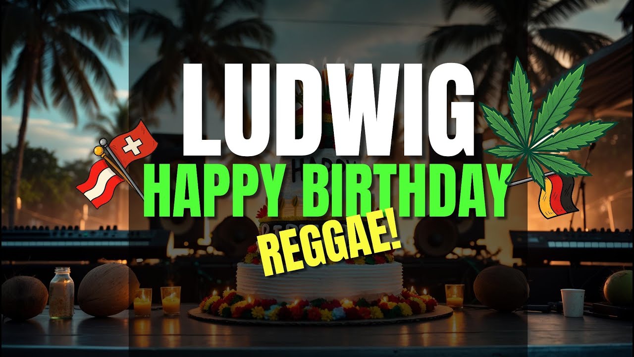 🌴 Zum Geburtstag f&uuml;r Ludwig &ndash; Reggae, Rum & Ukulele 🎸 Von Jamaika bis zur Geburtstagstorte! 🎂