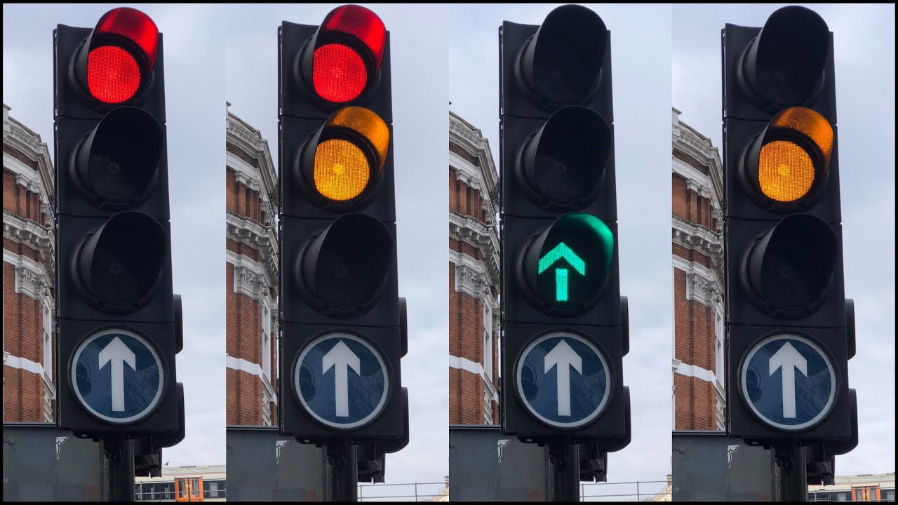 Hackney: Shoreditch High Street J/O Old Street, Yunex Helios CLS Traffic Lights