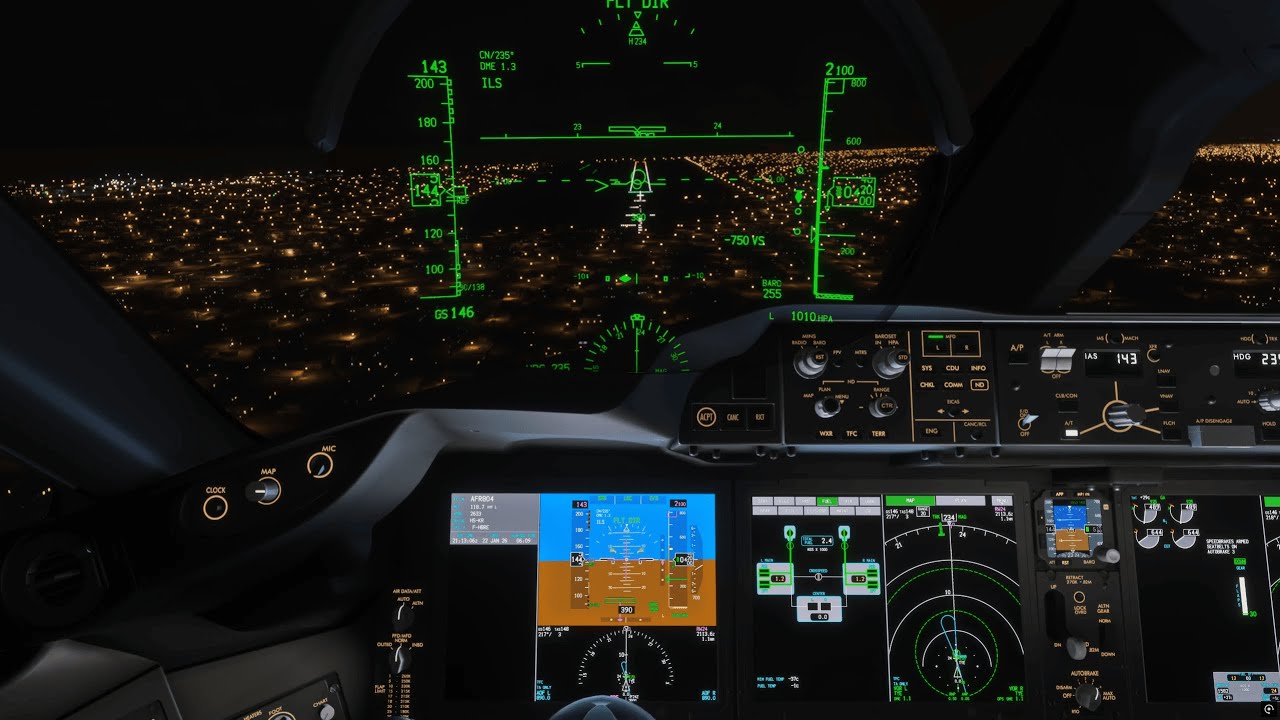 Landing in Cotonou from Paris Charles de Gaulle | Boeing 787-9 | Air France | MSFS 2024