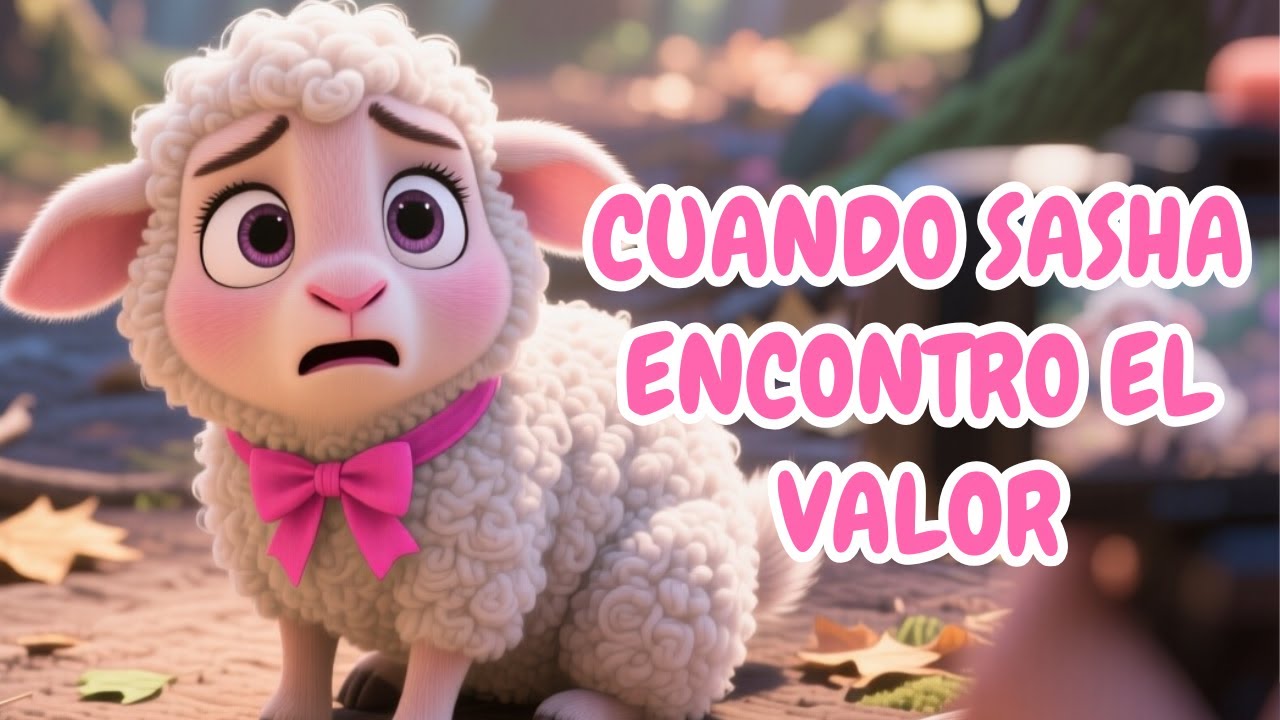 🎬🐑✨ Cuando Sasha encontró el valor  | Cuentos Infantiles |  Una historia sobre la valentía