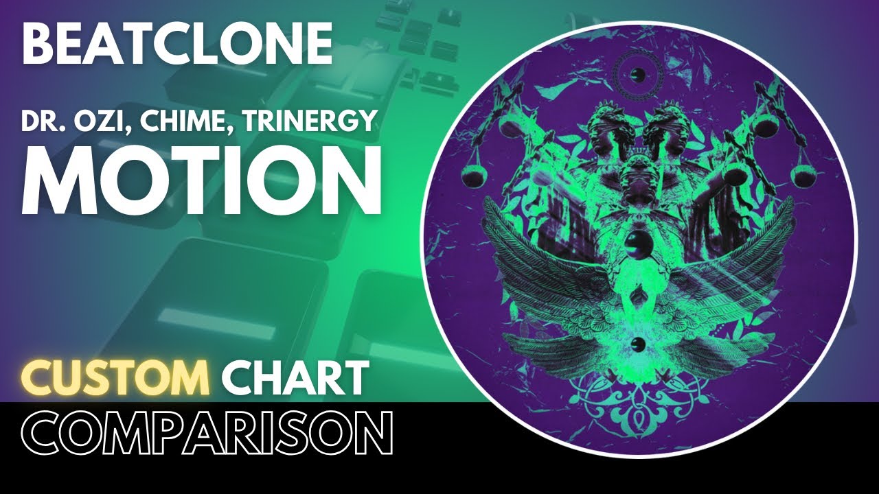 [Beatclone] Dr. Ozi, Chime, Trinergy - Motion / Chart Comparison (Standard & Deluxe)