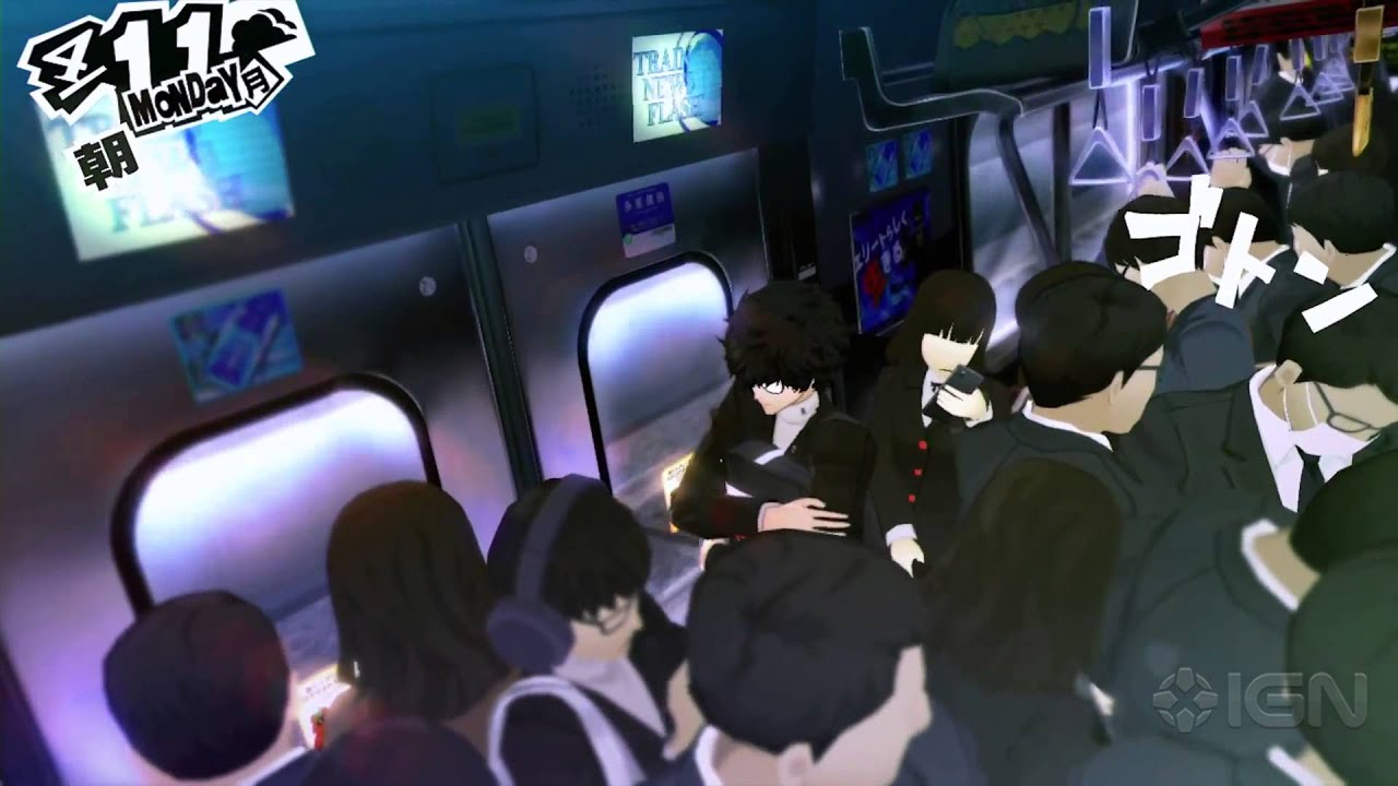 Persona 5 Gameplay Trailer