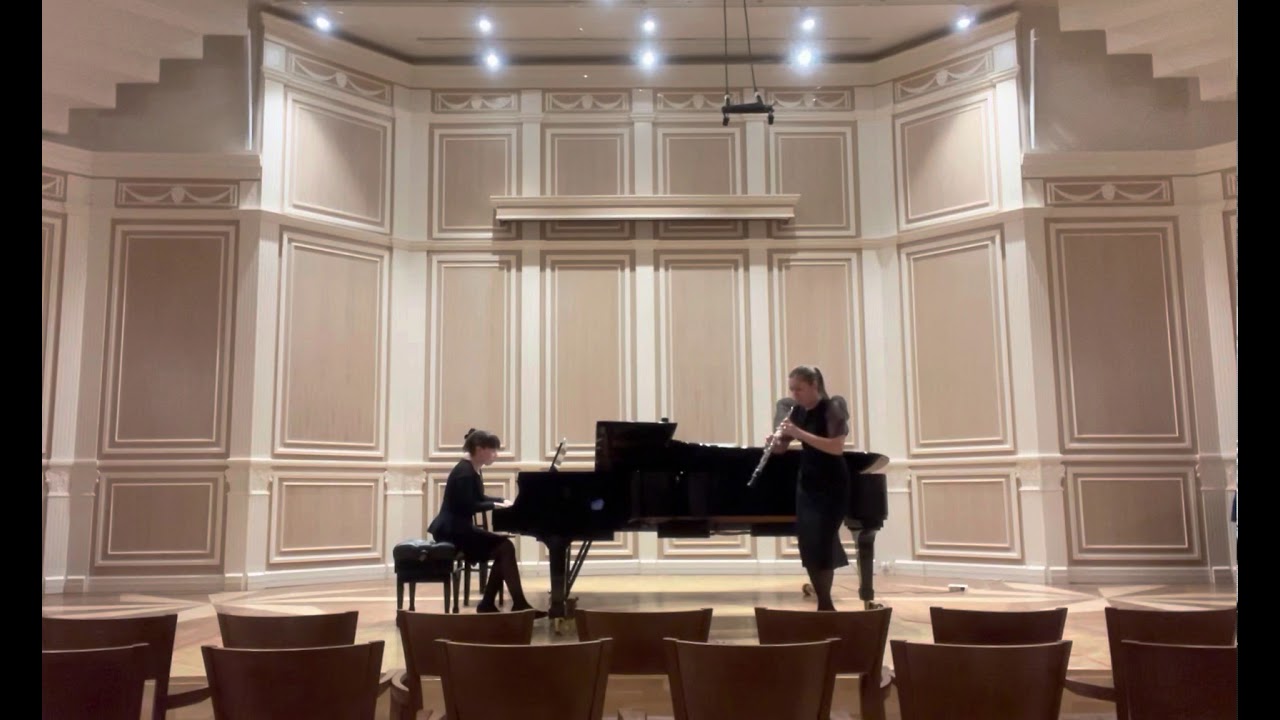 Charles Colin - Solo de Concours No.3 for oboe and piano, Op.40