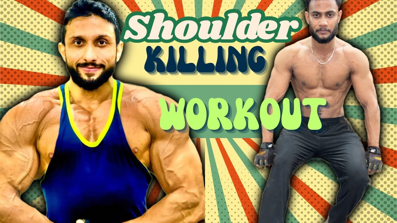 Zia & Waqas Shoulder Workout 🔥 | Full Shoulder Exercise in Gym | Intense Shoulder Training Vlog