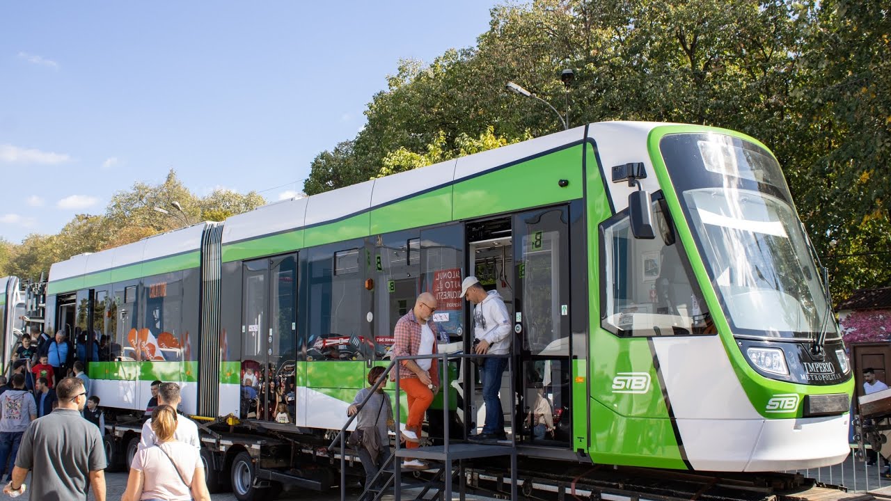 Astra Imperio Metropolitan pentru București la SAB - Prezentarea tramvaiului