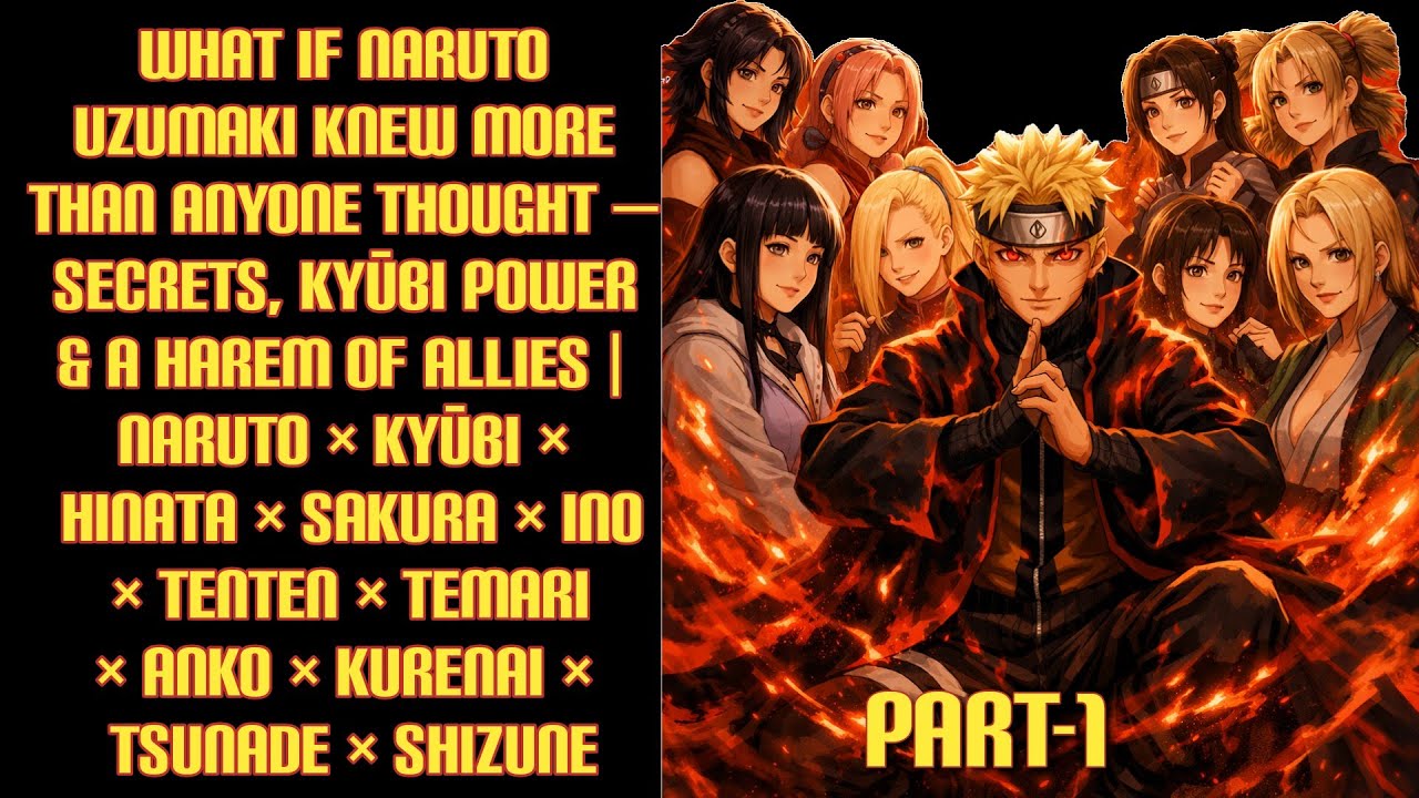 What If Naruto Hid His True Genius — Kyūbi’s Power & a Circle of Powerful Allies? 🔥Part 1