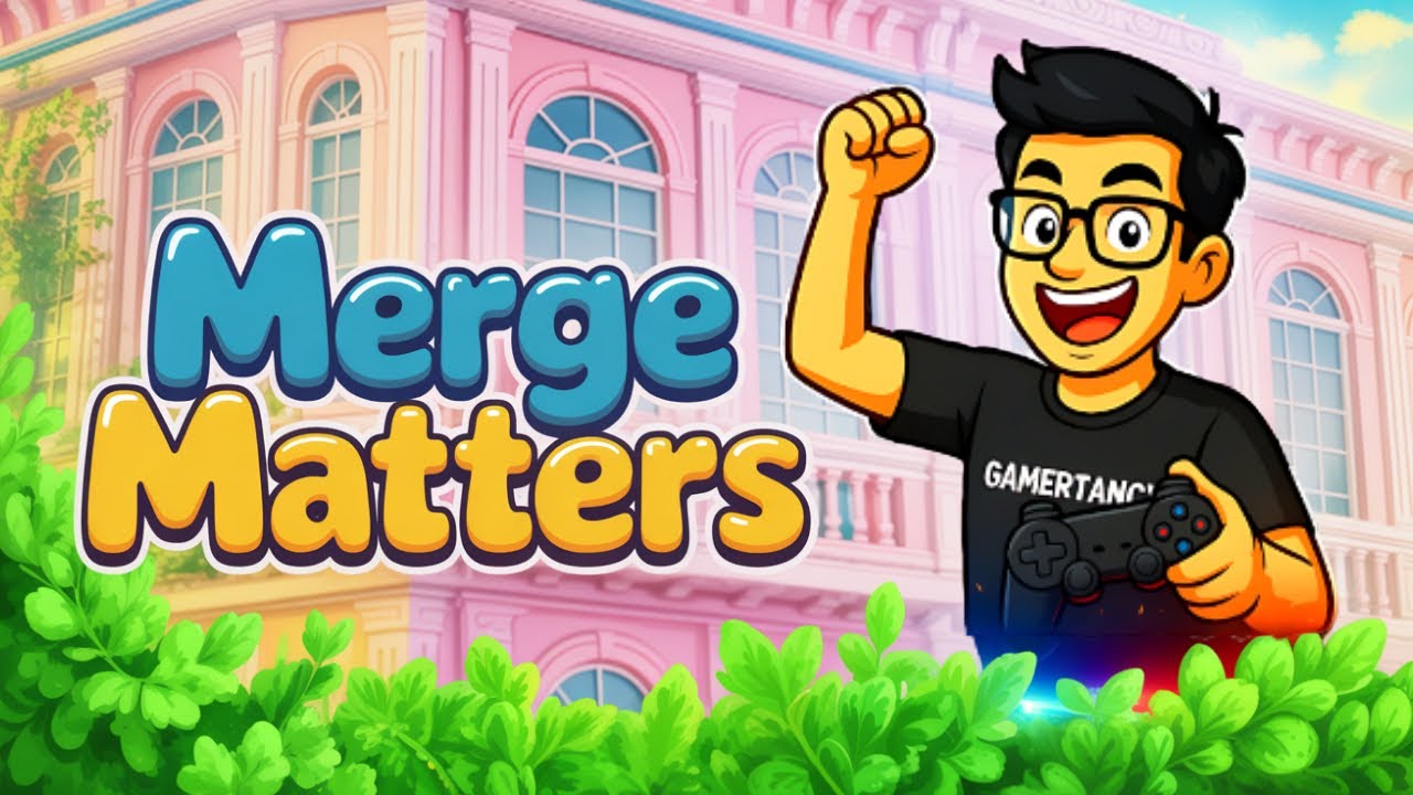 Playing Merge Matters | House Design Game | Creative Puzzle and Home Makeover Fun