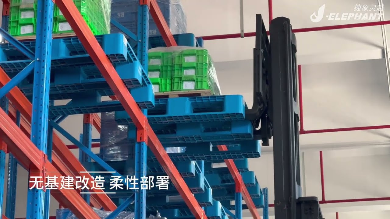 Instrumentation Industry | 8m Automated AS/RS Project Case#automobile #logisticstech #forkliftrobot
