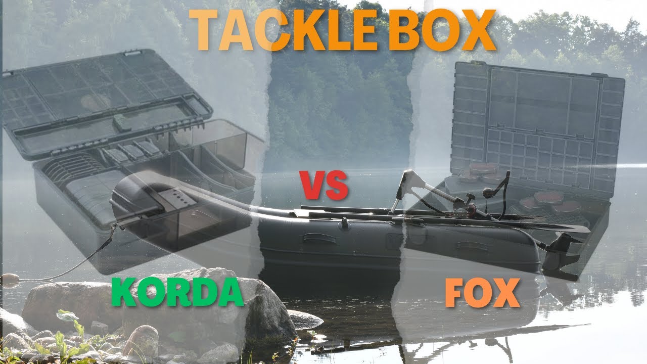 Tackle Box Fox & Korda - porównanie