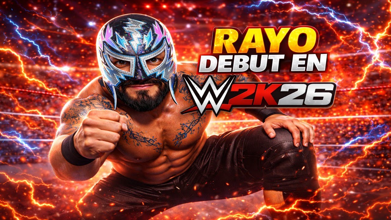 ¡RAYO LLEGA A WWE 2K26! ⚡ ¿Mi personaje en el juego?