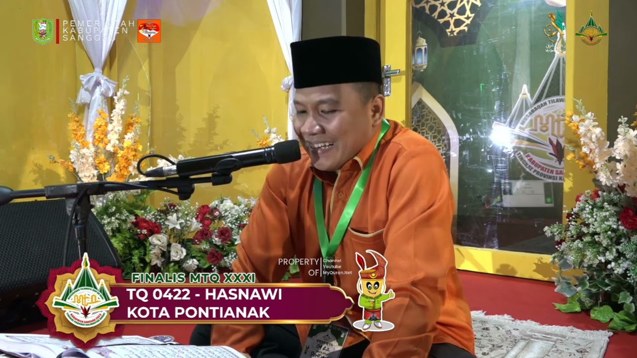 Juara 1 Hasnawi (Imam Nafi') | QIRAAT MUJAWWAD DEWASA | MTQ XXXI KALBAR TAHUN 2023