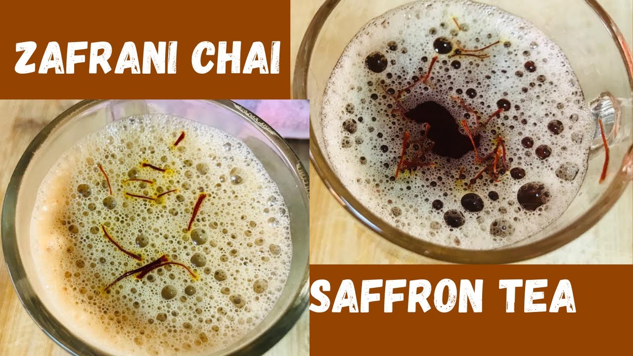 Saffron Tea ll Zafrani Black tea || Zafrani Milk tea || Zaffrani Chai || LUSCIOUS FLAVOR
