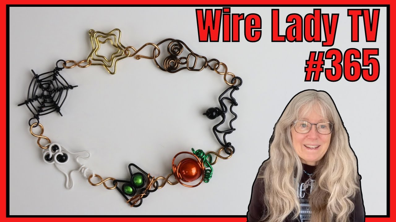 🔴 Making Halloween Bracelets - Wire Lady TV Ep. 365 Livestream Replay
