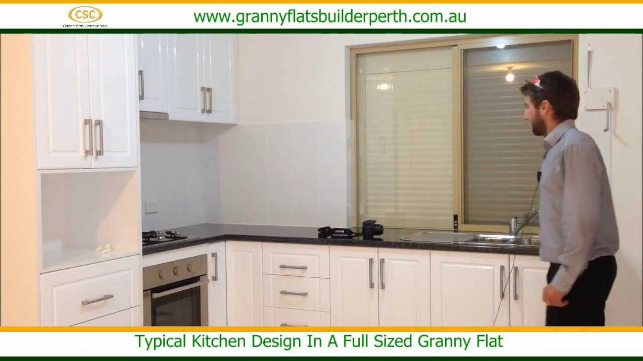 A Typical Kitchen Design In A Full Sized Granny Flat
