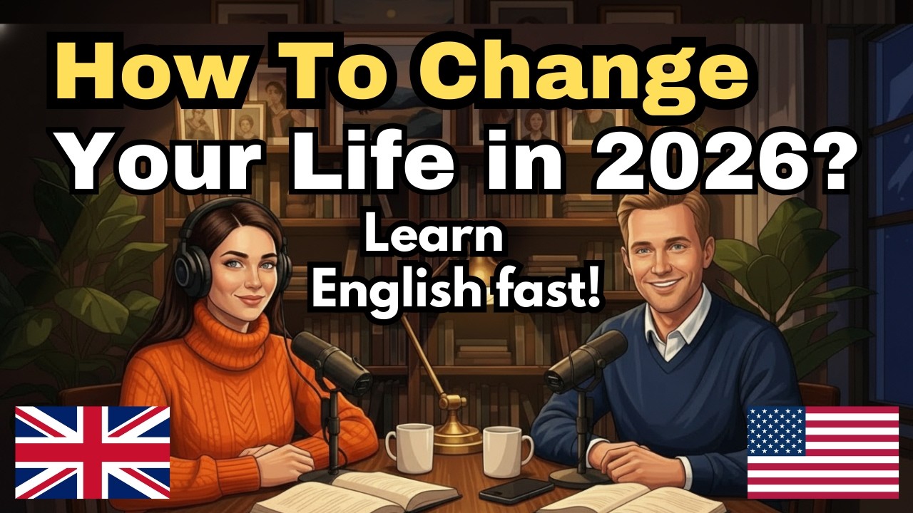 How To Change Your Life: 2026 Comeback | Learn Fast | Easy English Conversation Podcast