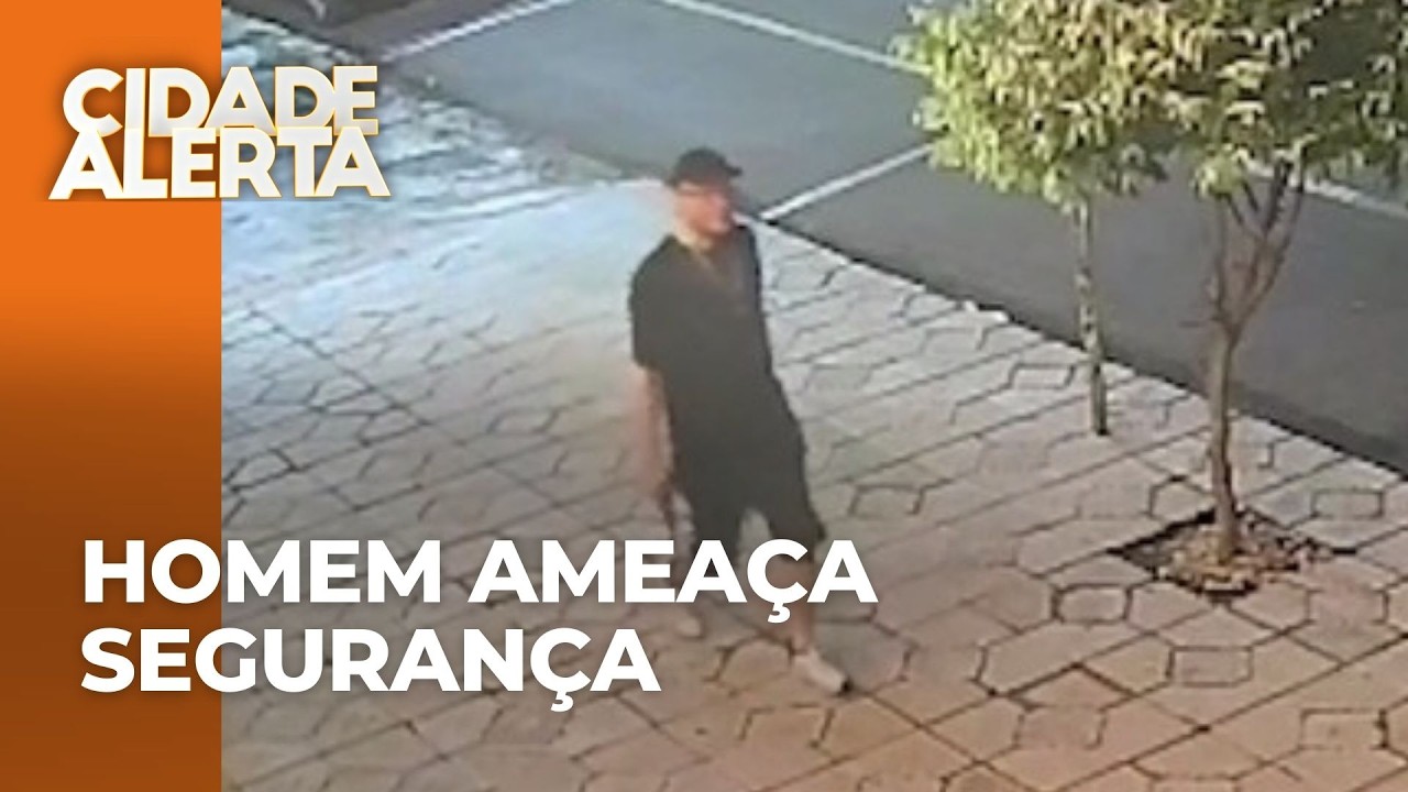 Homem de 43 anos é preso pela Guarda Municipal após ameaçar segurança em Sarandi, no PR
