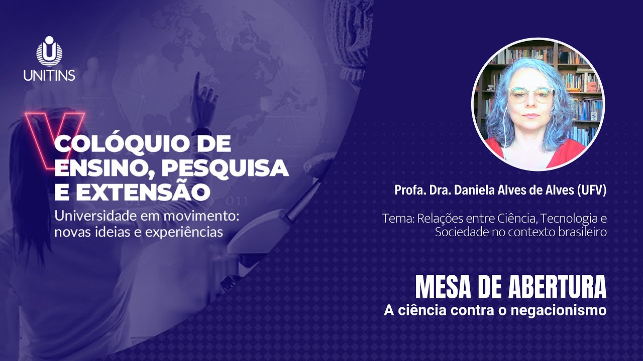 V Colóquio Interdisciplinar da Unitins - 1º dia - Mesa de Abertura