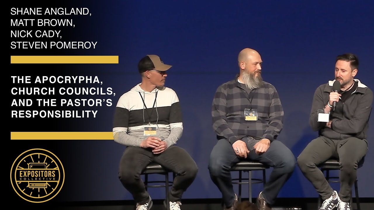 Апокрифы, церковные соборы и ответственность пастора.