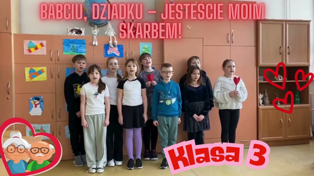 Z serca dla Babci i Dziadka – od klasy 3