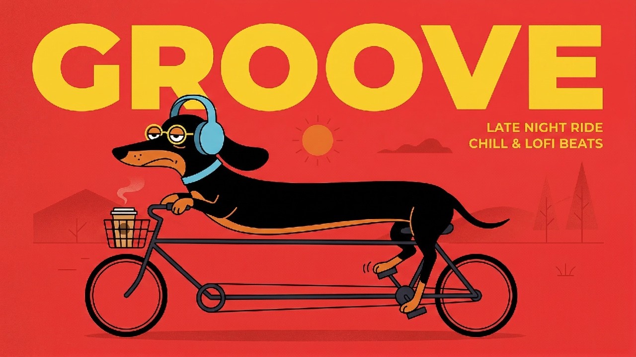 GROOVE | Vol. 9| Late Night Ride 🚗 |  Chill , Cafe , Study , Work
