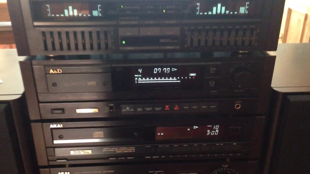 AKAI / A&D 'Clarity GX 930 Compo 1986, 'DAT' & 'VCR' Hifi Stereo System