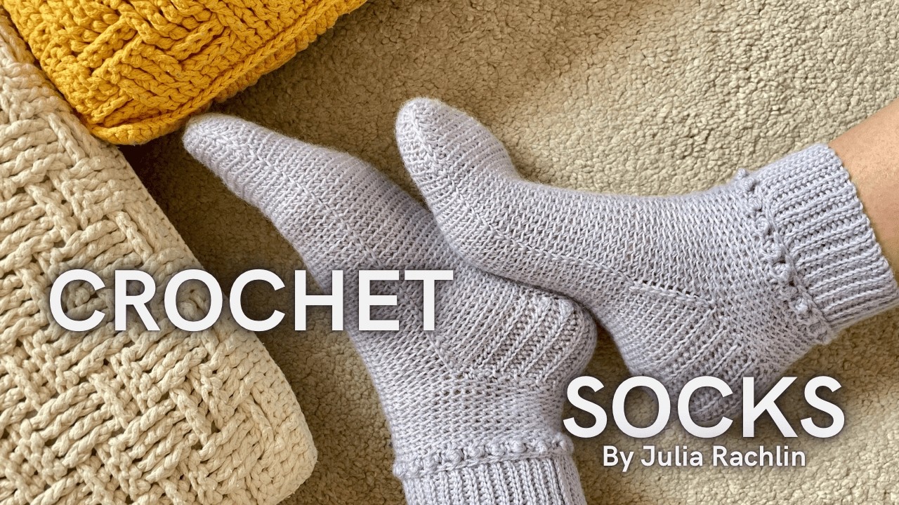 Cozy Elegance — Crochet Socks That Embrace Your Feet