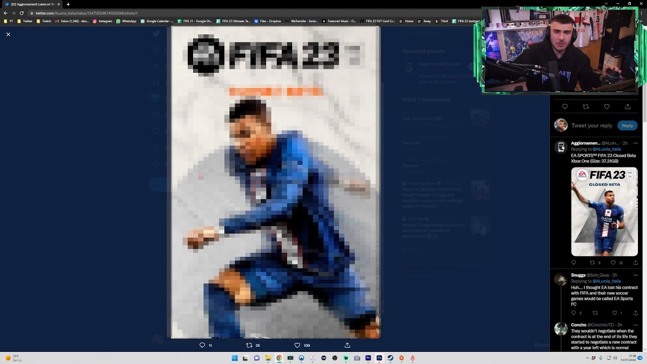 THE FIFA 23 COVER!