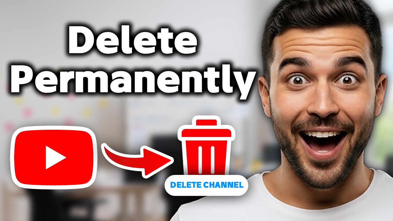 How To Delete Youtube Channel Permanently