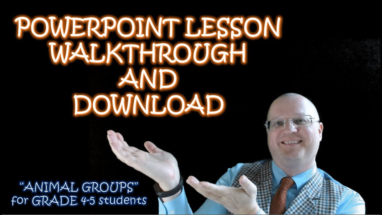 Animal Groups - Grade 4-5 PowerPoint Lesson Walkthrough and Download