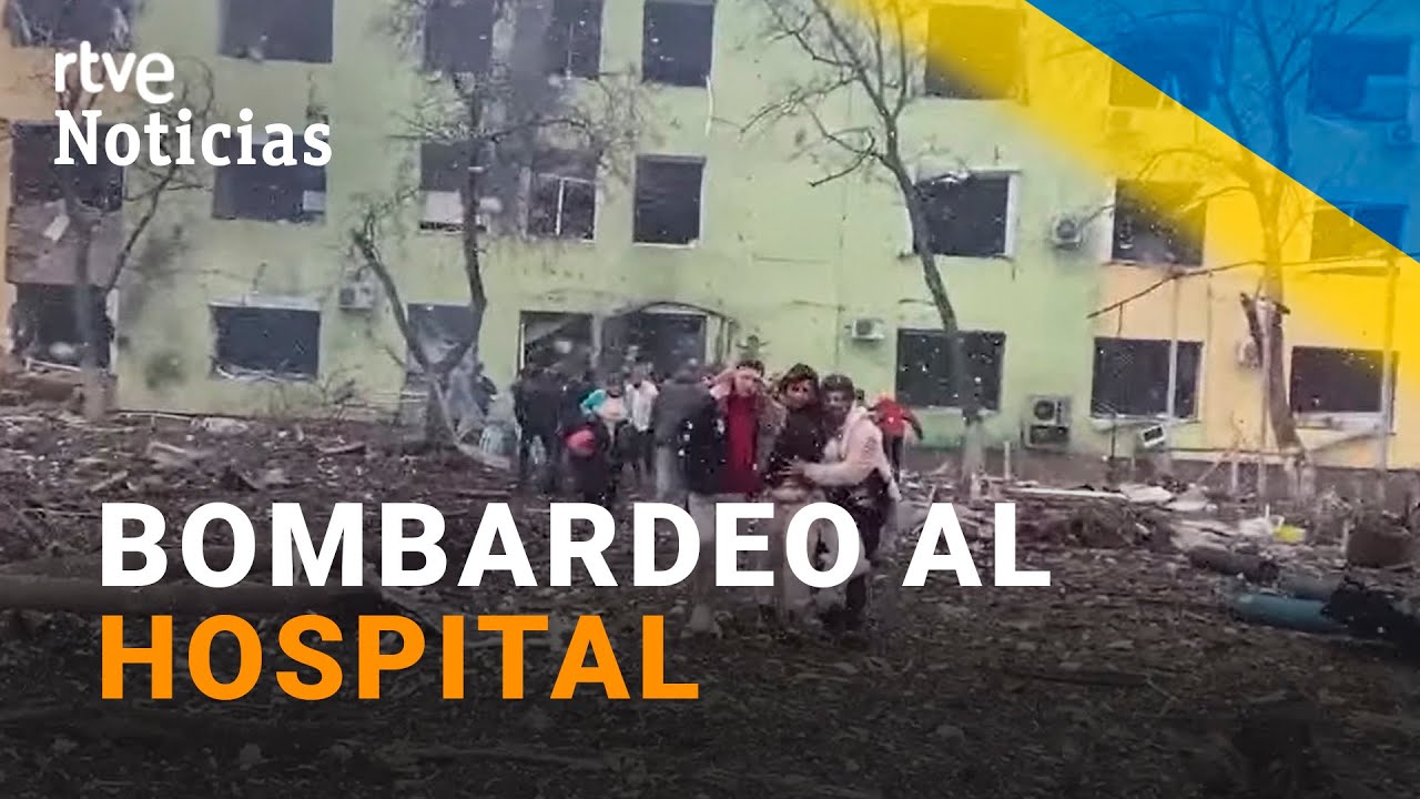 UCRANIA asegura que 3 personas MURIERON en el ATAQUE al HOSPITAL de MARIÚPOL | RTVE Noticias