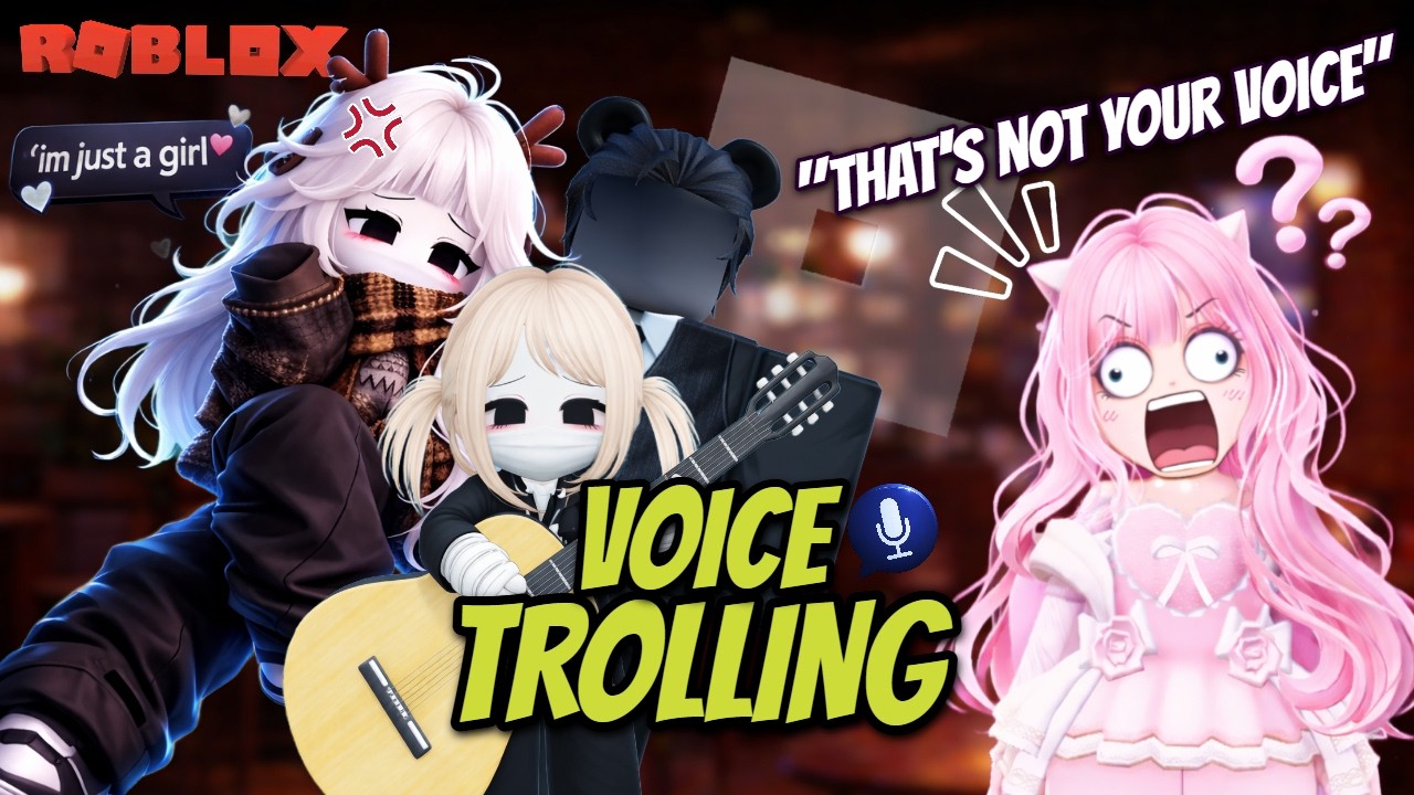 GIRL Voice Trolling on ROBLOX | 