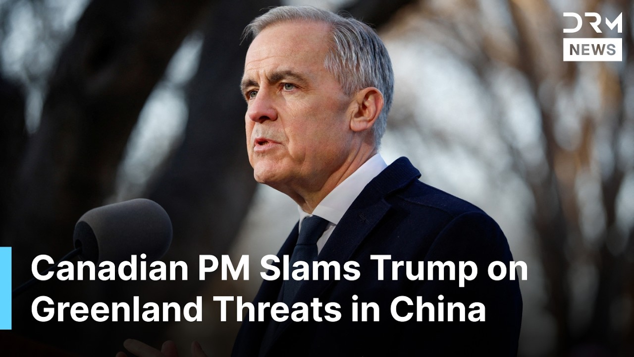 Canadian PM Pushes Back on Trump's Greenland Threats, Supports Denmark, Raises Issue With Xi | AC1G