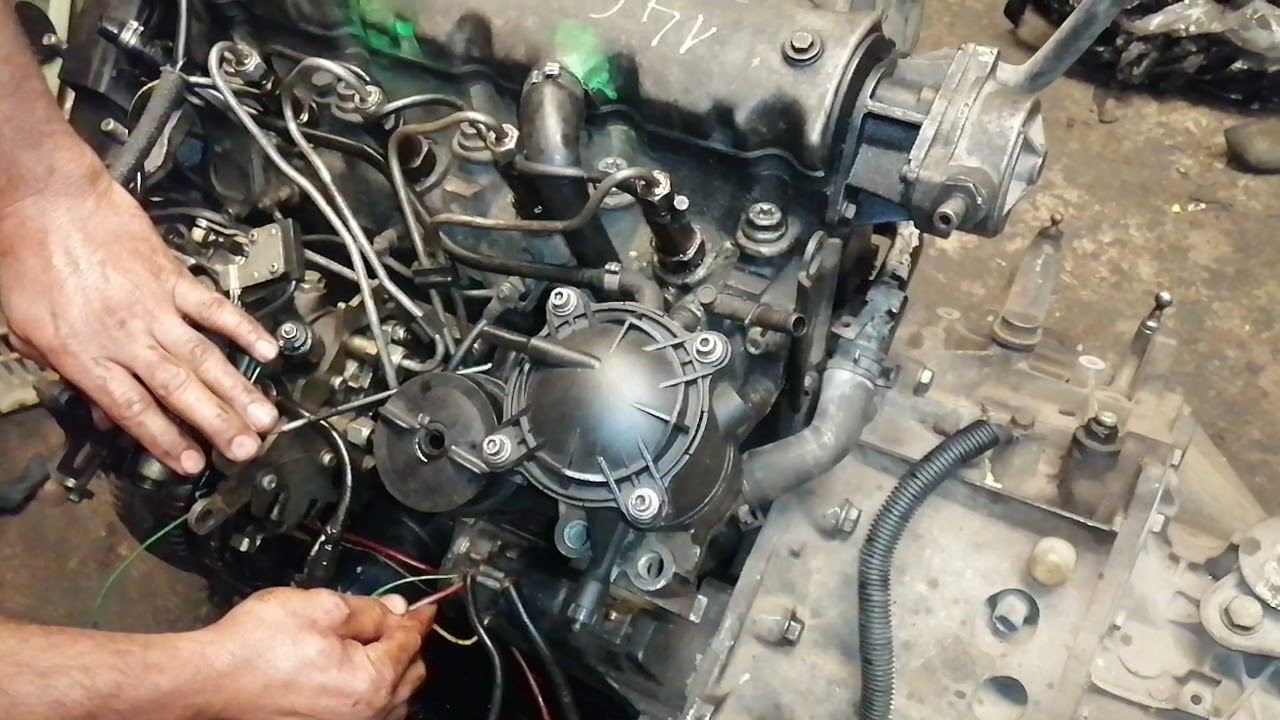 Démarrage du moteur diesel Peugeot 205/309/c15 🔥👍