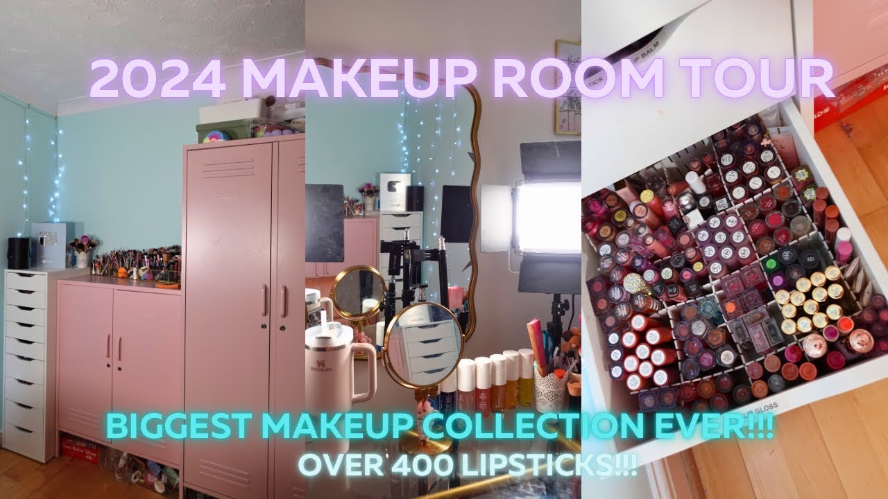 Моя коллекция косметики + хранение 2024 ✨🪩💄