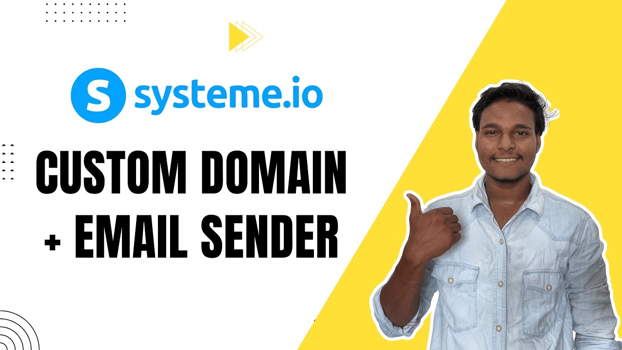 Systeme.io Tutorial ✅ How to Connect Domain & Email Sender in System.io (Full Guide) || Deepak Soni