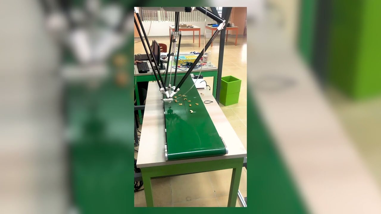 Application of Computer Vision and Robotic Arm in Cashew Nuts Production Line