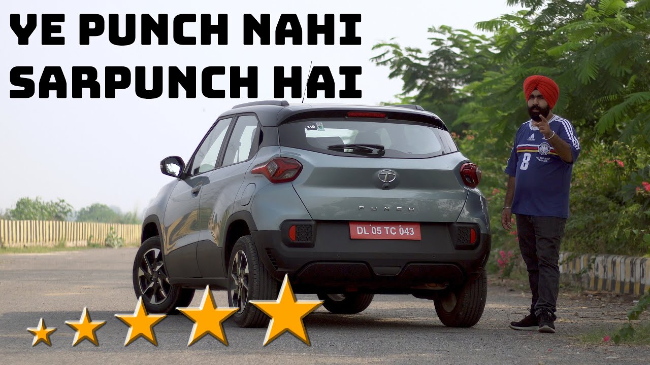 TATA PUNCH MANUAL | DETAILED Review | MICRO SUV KING? | Spare Wheel