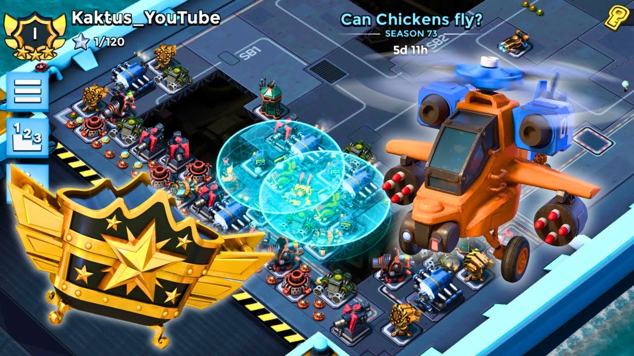 Flying to Legend Rank - Season 73 (Boom Beach)