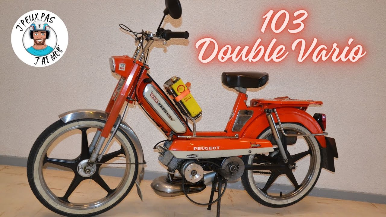 Il Swap 😱 son Peugeot 103 avec un double variateur 🔥